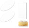 ZYFC 2 Round Cake Plates, Transparent Acrylic Cake Base Plates (6-inch)