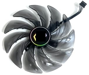 QKFTCSDW FDC10H12S9-C RX 6800XT, 6900XT Phantom Gaming Fan, Compatible con RX 6800, 6800XT, 6900XT Phantom Gaming, Ventilador de refrigeración for Tarjeta de vídeo(Fan-A)