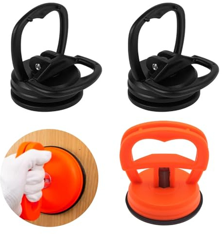 LIUYIDM Carrozzeria Ventosa 3 Pezzi Estrattore Ammaccature Auto, Attrezzi di Riparazione per Ammaccature, Auto Dent Puller, Estrattori a Ventosa, per Riparazione Auto, Vetri, Schermi, Piastrelle