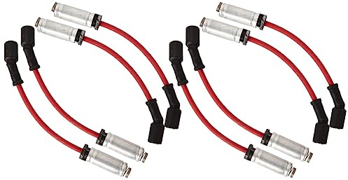 Edelbrock 22716 Ultra Spark 50 Plug Wire Set w/Metal Sleeves 50 ohms Of Resistance Per Foot High Performance Ultra Spark 50 Plug Wire Set, Black