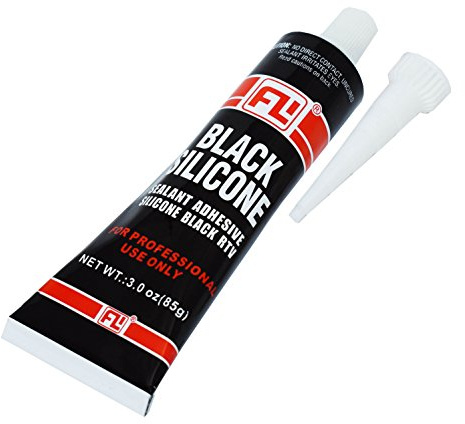 Schwarz Hochtemperatur Silikon Dichtmasse Dichtsilikon Dichtungssilikon Dichtstoff Auto PKW Fahrzeuge Backofen Motor Getriebe Gebläse Pumpen Heizkessel Klimageräte Trockner 85g +350°C
