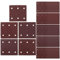 Be In Your Mind Schleifpapier Klettscheiben-Kit 40/60/80/100/120 Körnung 6 Löcher 50x 114x102mm Kompatibel mit Makita BO4555 BO4554 BO4561