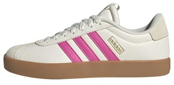 adidas Damen VL Court 3.0 Shoes, core White/Pulse Magenta/Gold met., 40 2/3 EU