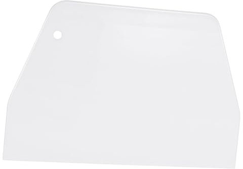 Alipis 2pezzi Raschietto per Torte Attrezzo per Dolci Strumento per Lisciare e Decorare Torte Realizzato in Plastica Alimentare Funzionale e Leggero