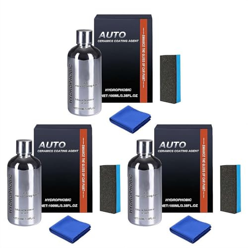 EIRZNGXQ Sigillante in ceramica per auto, protegge la vernice dell'auto, lucido, facile da usare, 100 ml, rivestimento in ceramica altamente impermeabile, resistente allo specchio, durata oltre 1 anno