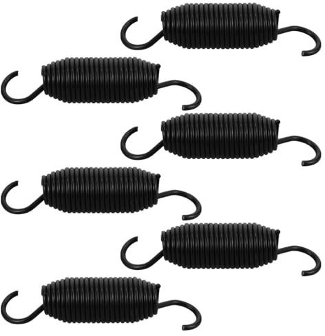Warmhm 6 Piezas de Resortes de Reinicio de Costura para Máquina de Coser de Computadora, Resorte de Metal Negro, Diseño Versátil y Práctico para Reemplazos