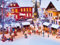 NOCH Sound-Szene „Weihnachten“, mit Weihnachtsfiguren, 16-V-Modellbahn-Trafo für Spur H0, perfekt für Weihnachtsdekoration und Modellbau