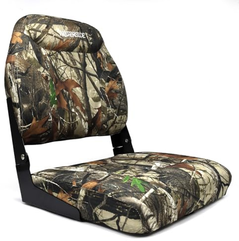 Waterside Captain Deluxe Realtree/Camou - Asiento para barco