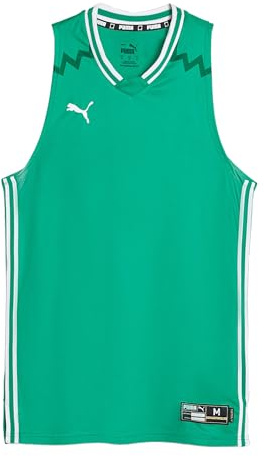 PUMA Hoops Team Game Trikot Gruen, S Herren