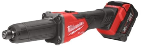 Milwaukee Akku-Geradschleifer M18 FDGRB-502X 18V 5Ah, Schleifmaschine, Schleifgerät mit 6 u. 8 mm Aufnahme