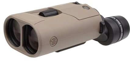 SIG SAUER Zulu6 FDE HDX OIS 16X42mm Waterproof Fog-Proof Portable Roof Prism Binocular with Image Stabilization (SOZ6WP16)