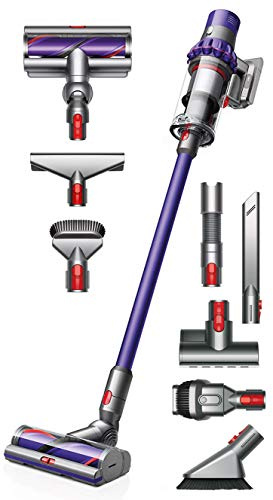Dyson Cyclone V10 Animal Cordless Vacuum Cleaner + Manufacturer's Warranty + Quick Release Extension Hose + Stubborn Dirt Brush + Mattress Tool Bundle (Manufacture Renewed)