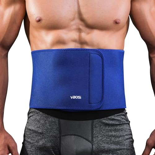 GENEMEN Men Waist Trimmer Belt Sweat Exercise Shaper Slimming Waisted Trainer Tummy Control Shapewear