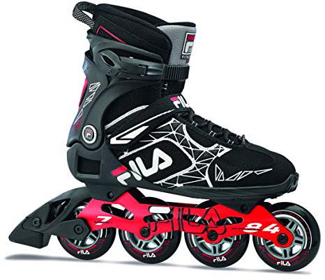 FILA SKATES 010619090 Legacy PRO 84 Inline Skate Herren Black/RED Größe 40