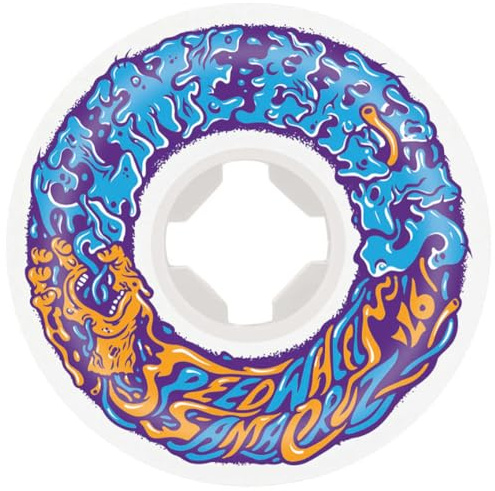 Slime Balls Vomit Mini II 97a Skateboard Wheel 56mm Multi3