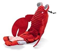 Beeztees Bewegender Hummer - Katzenspielzeug - Plüsch - USB - Rot -