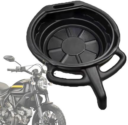 Niktule Ölauffangwannen zum Ölwechsel,ölauffangbehälter,öl auffangwanne,Ölwechselwanne Ölauffangwanne,Motorölbehälter,auslaufsicherer Ölablassbehälter,Ölablasswannen,großes Fassungsvermögen für Autos