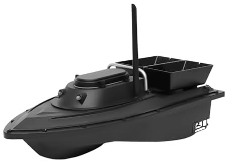 Barca per mangimi telecomandata, 300 m, telecomandata, 5,4 km/h, per pesca