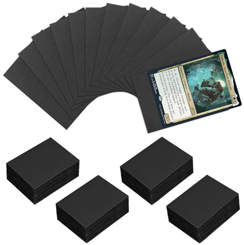 Minfuerang Bustine Carte,Buste per Giochi di Carte Collezionabili,Bustine Protettive Standard 66x91 mm per Collezionisti,Sportive,Yugioh,MTG (400)