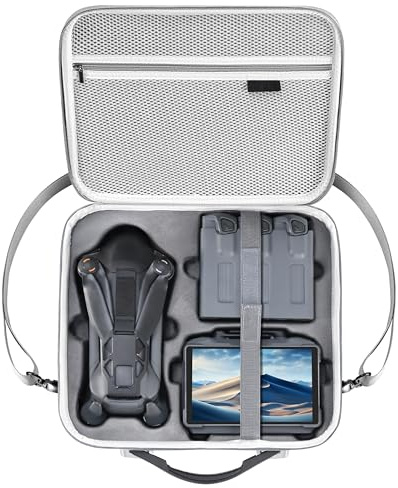 STARTRC PHOTO Mavic 4 Pro Tasche, PU Tragtasche für DJI Mavic 4 Pro Fly More Combo mit RC Pro 2 Controller, Reiseaufbewahrung für DJI Mavic 4 Pro Zubehör