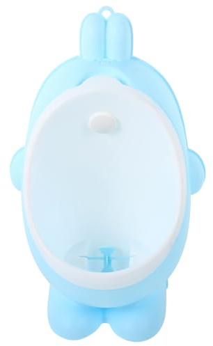PAMINGONO Trainingsurinal für Jungen aus Pp mit Praktischer Spülfunktion und Einfachem Abfluss Kinderfreundliches Kinderurinal für Kleinkinder zum Toilette Training Zuhause