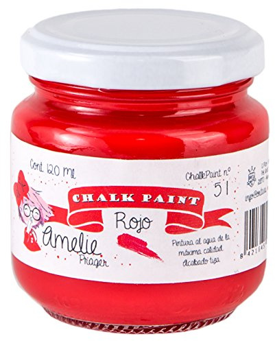 Amelie Prager 120-51 Pintura a la Tiza, Rojo, 120 ml