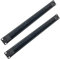 JINGCHENGMEI 2er Pack-1HE Kabel-Durchführung mit Bürstenleiste - 19-Zoll - Netzwerk Schrank - Patch-Kabel - Schwarz (BF01UAB2)…