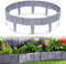 HENGMEI Rasenkante in Steinoptik 15m Beetumrandung Mähkante 60 stücke Randsteine Kunststoff Beeteinfassung Gartenzaun 1 Element (L x H): 25cm x 23cm