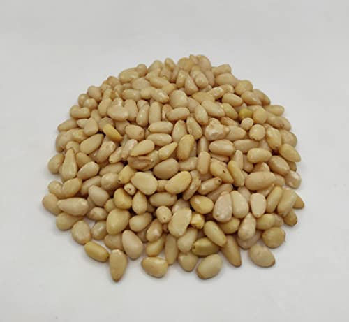 Torkade Pinjenötter Kärnor Naturlig och Mycket Fräsch 40g - 1,95kg Premium kvalitet (220 gram)