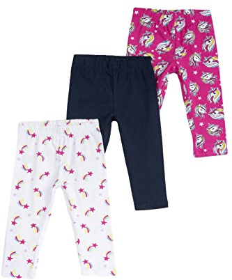 Chicco Niños Conjunto de 3 Pantalones Cortos de Tejido Suave Nos