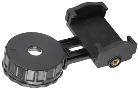 VBESTLIFE Lentille de caméra Objectifs, Adaptateur de Télescope de Téléphone Portable Universelle, Connecteur avec Binoculaire Monoculaire Spotting Scope Microscope pour, et