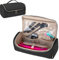 YARWO Bolsa para Plancha de Pelo, Estuche de Viaje Compatible con Planchas para el Pelo Corrale, Bolsa para Cepillo Eléctrico Alisador de Pelo y Accesorios, Negro (Patente Pendiente)