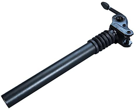 Gagaciso 25,4/27,2mm Klappbare Aluminiumlegierung Sattelstütze für E-Bike und Faltrad, Schwarz