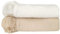 Minime Musselin Rüschen Decke Baby- 100% GOTS Bio-Baumwolle, Atmungsaktive Babydecke aus zertifizierter Bio-Baumwolle, Baby Decke für Neugeborene (100x100cm) (Weiß)