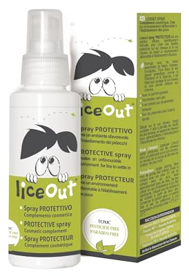 LICEOUT Spray Preventivo per Pidocchi e Lendini dei Bambini 100ml