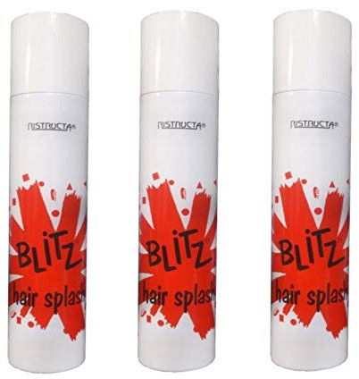 3X Lacca Blitz Hair Splash Ecologica - Ristructa - 330 ml