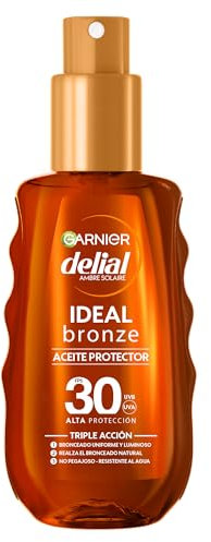 Garnier Delial Aceite Protector Bronceador FPS30, 150ml