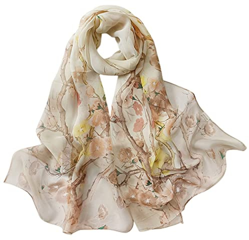 FAIRYGATE Scarves for Women UK Shawl Wraps Soft Chiffon Scarf for Evening Dresses on Formal Occasions 50020