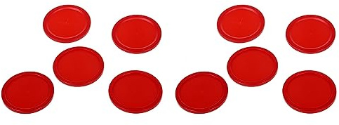 Bdfhjln 10Pcs 2 Pulgadas Mini Hockey de Aire de Mesa Pucks 50mm Puck de Mesa para Ninos