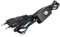 Interruptor con Cable de 2 x 0,75 mm² y Longitud de 1,5 m, Color Negro, Ideal para controlar la luz en diversas instalaciones eléctricas.