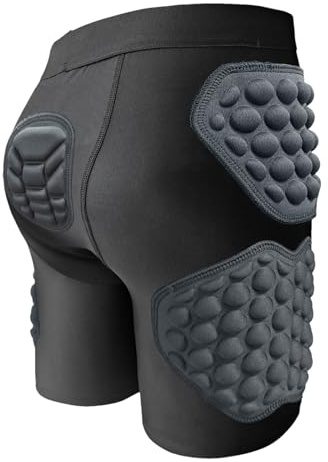 Sports Shorts As A Boy - Compression Shorts For Back With Padded Hip Short Pants | Breathable Protective Shorts For Coccyx