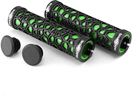 ROCKBROS Bicycle Handlebar Grips Aluminum Alloy Double Lock-on Bike Covers