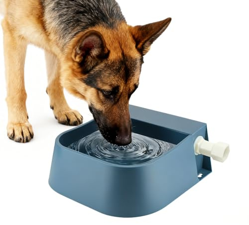 NAMSAN Automatic Dog Water Dispenser with Float Valve, 3/4'' Adapter, Outdoor Automatic Water Dispenser for Cats Chicken Animals, Goat Waterer, Livestock Water Trough
