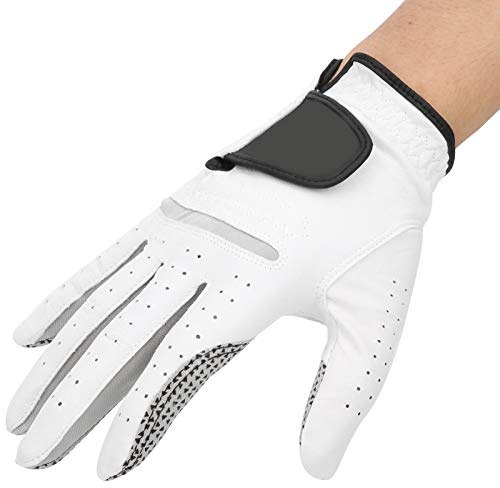 ZIZEV Racquetball Gloves, Leather and Nonslip Granular Material, Soft and Comfortable Breathable (26)