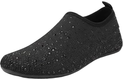 Chaussures Aquatiques Homme et Femme Chaussette Piscine Unisexe Chaussure d'eau Chaussures de Plage Homme Respirant Water Shoes Outdoor Chaussure pour Aller dans l'eau Pêche Prévient Les Coupures