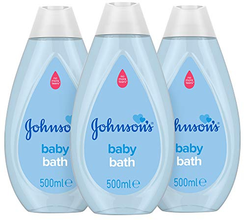 Johnson‘s, Baby Bath - Schaumbad, 500 ml, sanft und mild für empfindliche Haut und den täglichen Gebrauch
