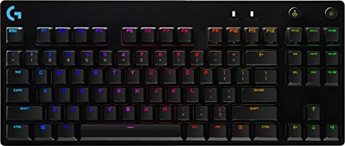 Logitech G Pro X Tactile Gaming Keyboard, GX-Brown (DEU Layout - QWERTZ)