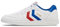 HUMMEL Unisex Handball PERFEKT Sneaker, White/Blue/RED, 38 EU
