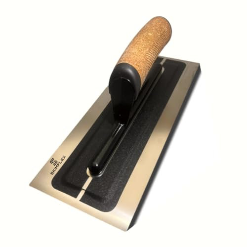 Plastering Trowel - Skimflex Pro Ultraflex Stainless Steel Blade, 280mm/11in - Professional Quality, Flexible & Durable - Ideal for Finishing Skimming, Plastering & Rendering