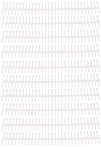 Dos de Reliure, 10 Pièces, Dos de Reliure à Feuilles Mobiles, 30 Trous, Bobines de Reliure de 22 Mm de Diamètre Intérieur, Anneaux de Reliure en Plastique, Anneaux de Livre de